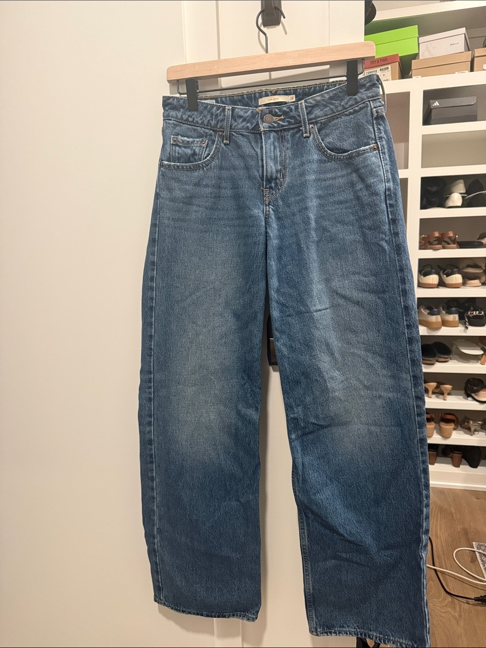 Levi's Women's Wide-Leg Jeans in Classic Blue